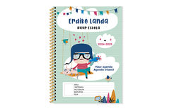 Agenda infantil personalizada